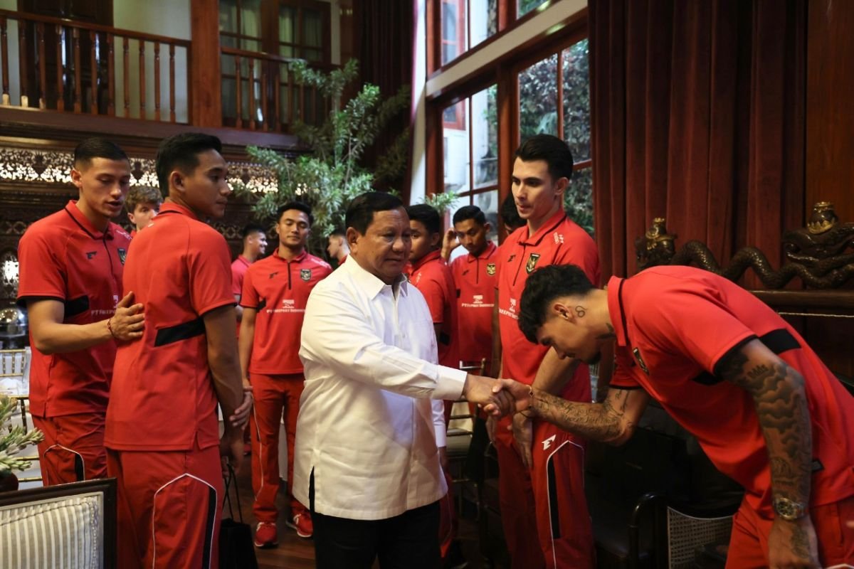Presiden Mengingatkan Timnas untuk Terus Berjuang Meski Telah Lolos ke Playoff